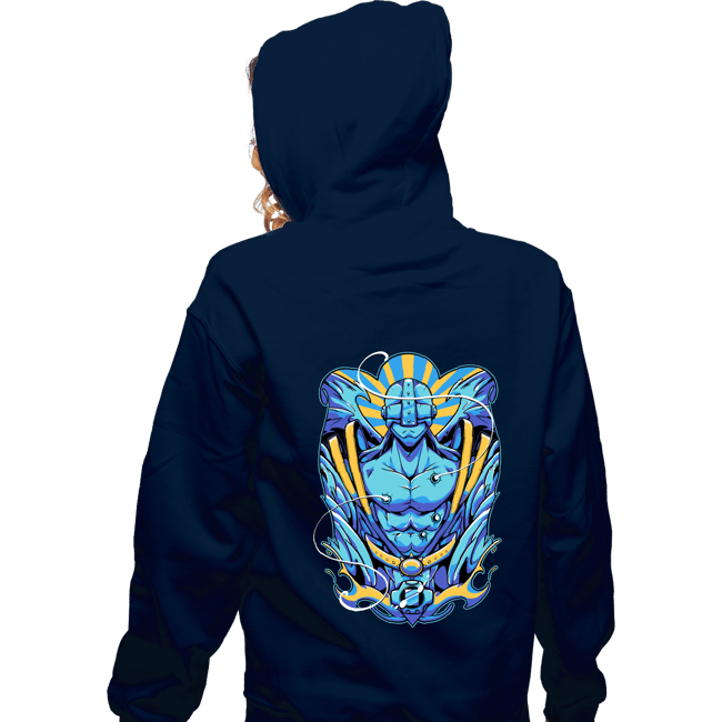Secret_Shirts Zippered Hoodies, Unisex / Small / Navy Angemon!
