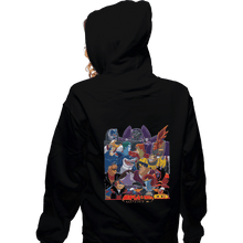 Load image into Gallery viewer, Shirts Pullover Hoodies, Unisex / Small / Black Good Vs Evil 90s
