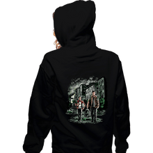 Load image into Gallery viewer, Secret_Shirts Zippered Hoodies, Unisex / Small / Black Joel The Professional
