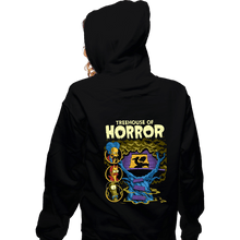 Load image into Gallery viewer, Daily_Deal_Shirts Zippered Hoodies, Unisex / Small / Black Treehouse Comics

