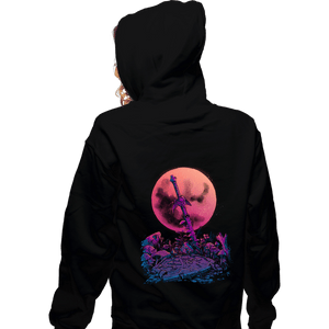 Secret_Shirts Zippered Hoodies, Unisex / Small / Black A Hero Never Dies
