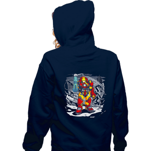 Shirts Zippered Hoodies, Unisex / Small / Navy Ridley Buster