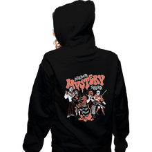 Load image into Gallery viewer, Daily_Deal_Shirts Zippered Hoodies, Unisex / Small / Black Murder Mystery Squad
