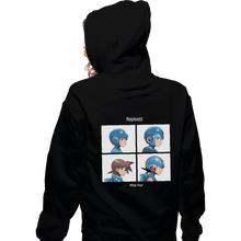 Load image into Gallery viewer, Shirts Zippered Hoodies, Unisex / Small / Black Mega Days
