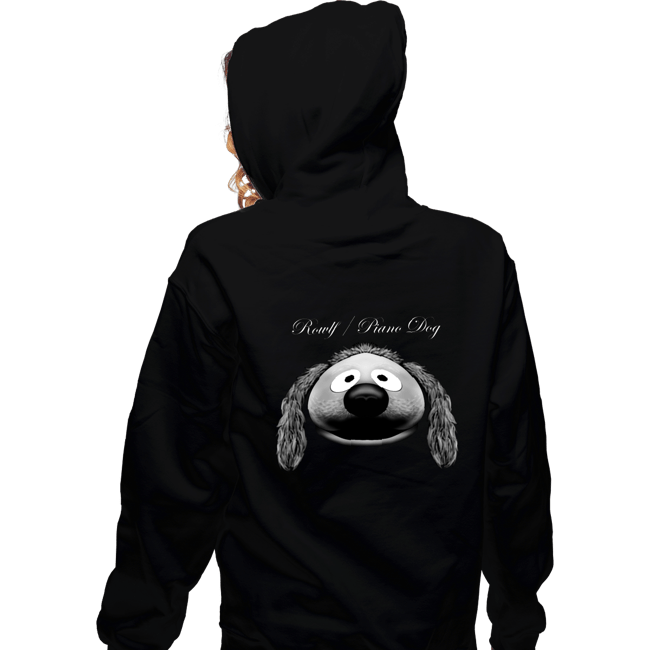 Shirts Zippered Hoodies, Unisex / Small / Black Rowlf