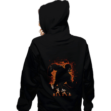 Load image into Gallery viewer, Shirts Zippered Hoodies, Unisex / Small / Black Armored Titan
