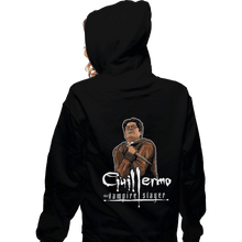 Load image into Gallery viewer, Shirts Pullover Hoodies, Unisex / Small / Black Guillermo The Vampire Slayer
