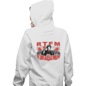 Secret_Shirts Zippered Hoodies, Unisex / Small / White RTFM