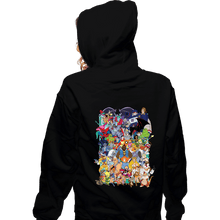 Load image into Gallery viewer, Secret_Shirts Zippered Hoodies, Unisex / Small / Black Saturday Mornings

