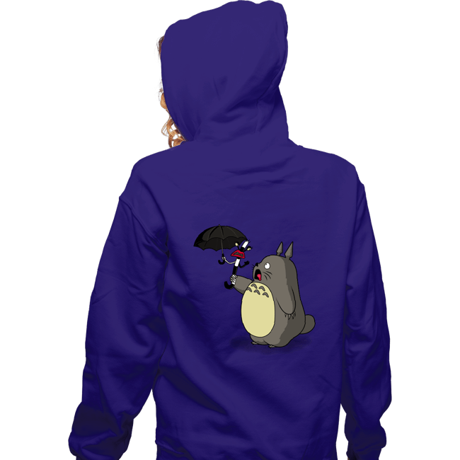 Shirts Zippered Hoodies, Unisex / Small / Violet Aaahh! Fake Umbrella!