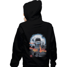 Load image into Gallery viewer, Shirts Zippered Hoodies, Unisex / Small / Black Kaiju Dalek
