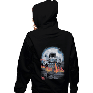 Shirts Zippered Hoodies, Unisex / Small / Black Kaiju Dalek