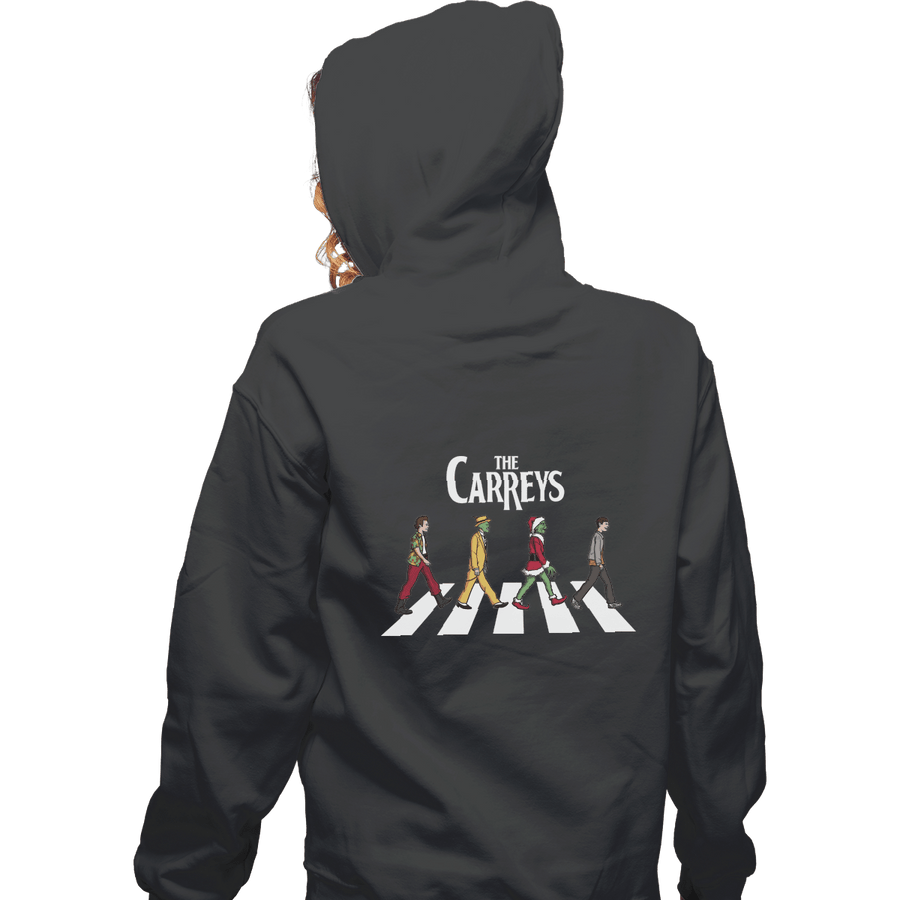 Shirts Pullover Hoodies, Unisex / Small / Charcoal The Carreys