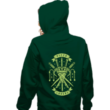 Load image into Gallery viewer, Secret_Shirts Zippered Hoodies, Unisex / Small / Irish Green The Pizza Lovers
