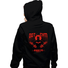 Load image into Gallery viewer, Daily_Deal_Shirts Zippered Hoodies, Unisex / Small / Black Bat Gym
