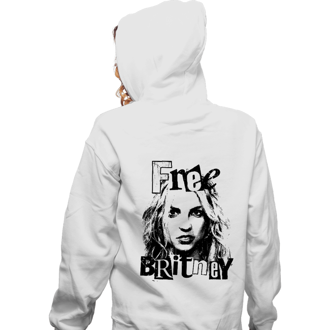 Secret_Shirts Zippered Hoodies, Unisex / Small / White Free Britney White
