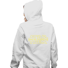 Load image into Gallery viewer, Shirts Pullover Hoodies, Unisex / Small / White Star Trek Logo

