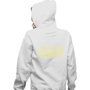 Shirts Pullover Hoodies, Unisex / Small / White Star Trek Logo