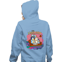 Load image into Gallery viewer, Daily_Deal_Shirts Zippered Hoodies, Unisex / Small / Royal Blue The Heelers
