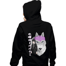 Load image into Gallery viewer, Daily_Deal_Shirts Zippered Hoodies, Unisex / Small / Black Wednesday Mononoke
