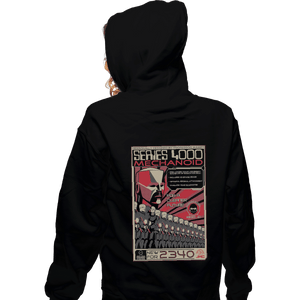 Shirts Pullover Hoodies, Unisex / Small / Black Series 4000 Mechanoid