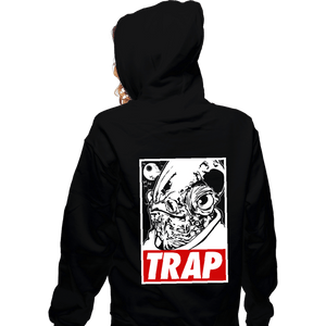 Shirts Zippered Hoodies, Unisex / Small / Black Trap