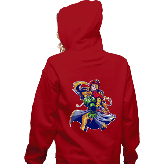 Last_Chance_Shirts Zippered Hoodies, Unisex / Small / Red Full Armor Hunter