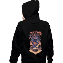 Load image into Gallery viewer, Shirts Pullover Hoodies, Unisex / Small / Black Not Today Sabrina
