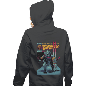 Shirts Zippered Hoodies, Unisex / Small / Dark Heather Uncanny Dimension X