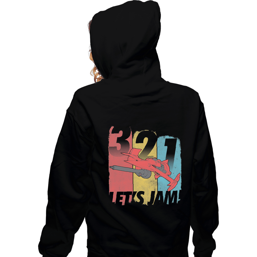 Shirts Pullover Hoodies, Unisex / Small / Black Let's Jam