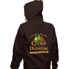 Load image into Gallery viewer, Secret_Shirts Zippered Hoodies, Unisex / Small / Dark Chocolate The Cones

