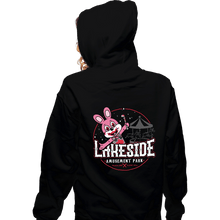 Load image into Gallery viewer, Daily_Deal_Shirts Zippered Hoodies, Unisex / Small / Black Lakeside Park

