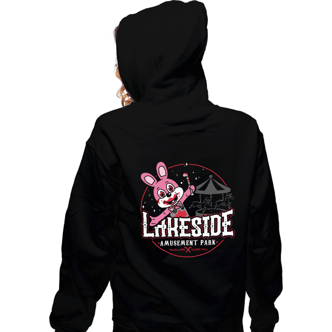 Daily_Deal_Shirts Zippered Hoodies, Unisex / Small / Black Lakeside Park