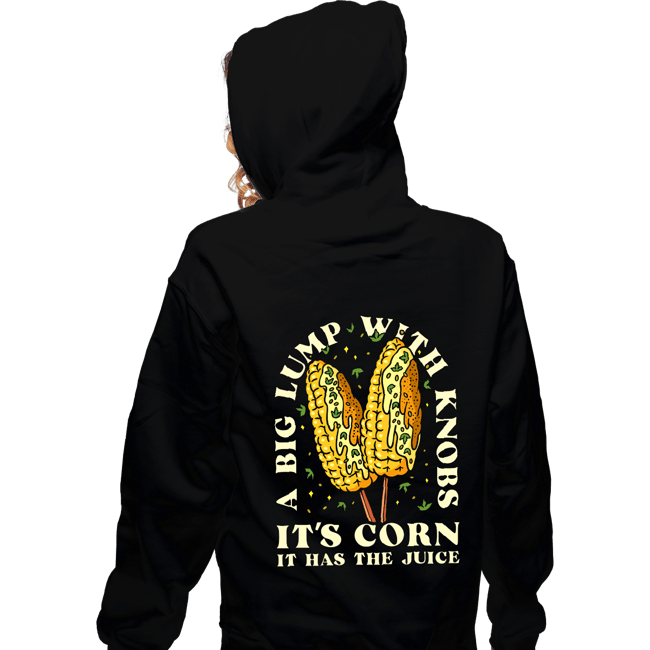Secret_Shirts Zippered Hoodies, Unisex / Small / Black It's Corn