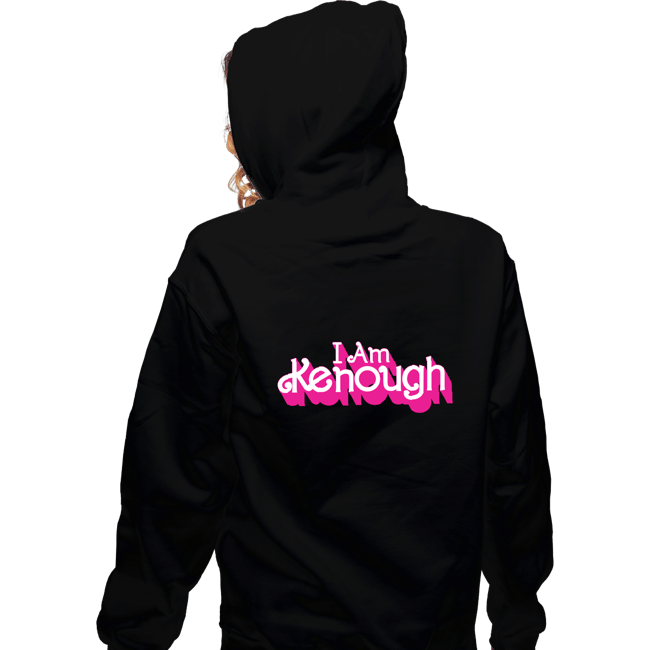 Daily_Deal_Shirts Zippered Hoodies, Unisex / Small / Black I Am Kenough