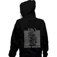 Load image into Gallery viewer, Daily_Deal_Shirts Zippered Hoodies, Unisex / Small / Black Puppet Division
