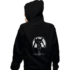 Shirts Zippered Hoodies, Unisex / Small / Black Moonlight Unit 01
