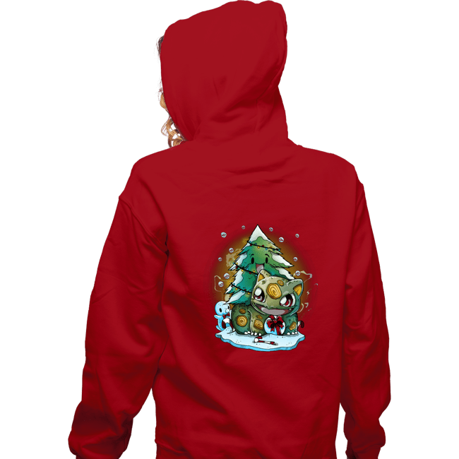 Secret_Shirts Zippered Hoodies, Unisex / Small / Red Bulby Christmas