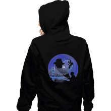 Load image into Gallery viewer, Shirts Zippered Hoodies, Unisex / Small / Black Vertigo
