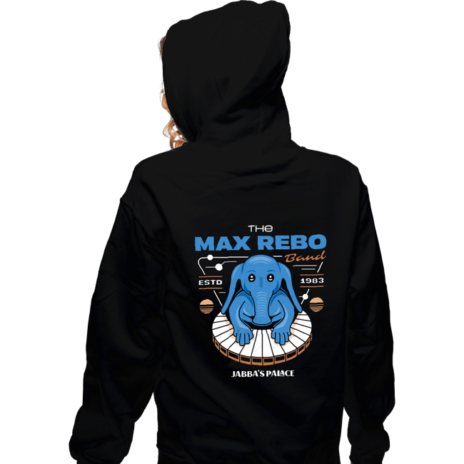 Shirts Zippered Hoodies, Unisex / Small / Black The Max Rebo Band