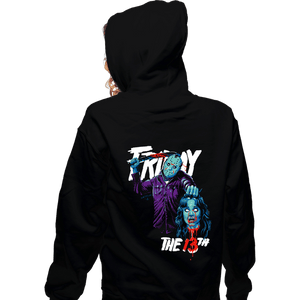 Shirts Zippered Hoodies, Unisex / Small / Black Jason NES