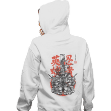 Load image into Gallery viewer, Shirts Zippered Hoodies, Unisex / Small / White Half-Shell Ninjas
