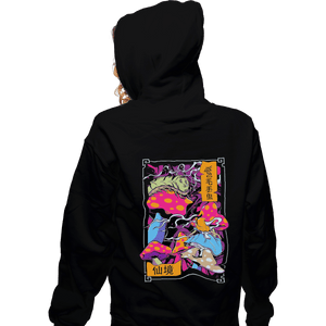 Shirts Zippered Hoodies, Unisex / Small / Black Wonderland