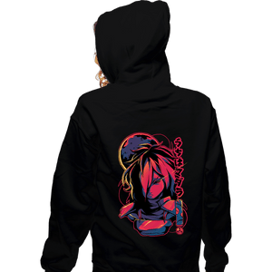 Shirts Zippered Hoodies, Unisex / Small / Black Madara