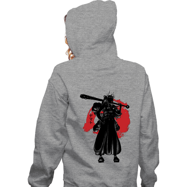 Shirts Zippered Hoodies, Unisex / Small / Sports Grey Crimson yamato