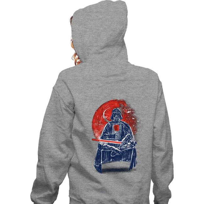 Secret_Shirts Zippered Hoodies, Unisex / Small / Sports Grey Dark Side Of The Coffee