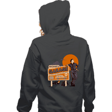 Load image into Gallery viewer, Daily_Deal_Shirts Zippered Hoodies, Unisex / Small / Dark Heather Michael&#39;s Garage
