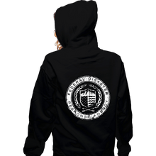 Load image into Gallery viewer, Secret_Shirts Zippered Hoodies, Unisex / Small / Black FEDRA
