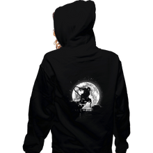 Load image into Gallery viewer, Shirts Zippered Hoodies, Unisex / Small / Black Moonlight Hero
