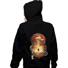 Load image into Gallery viewer, Shirts Pullover Hoodies, Unisex / Small / Black Sunset Samurai
